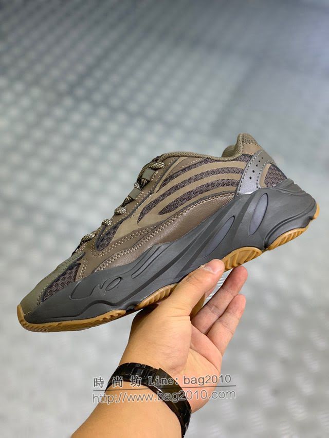 Adidas男女椰子鞋 阿迪達斯Static3M反光條椰子700 Adidas Yeezy 700V2  xhn1513